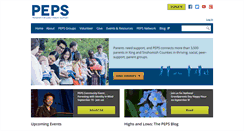 Desktop Screenshot of peps.org