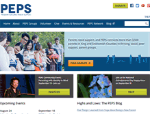 Tablet Screenshot of peps.org