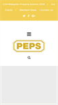 Mobile Screenshot of peps.org.my