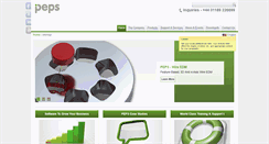 Desktop Screenshot of peps.com