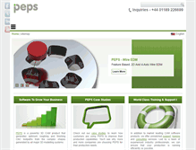 Tablet Screenshot of peps.com